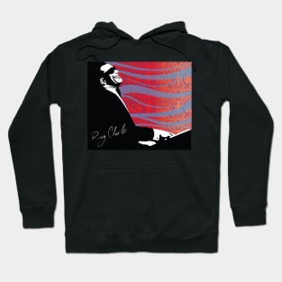 retro RAY CHARLES digital illustration Hoodie